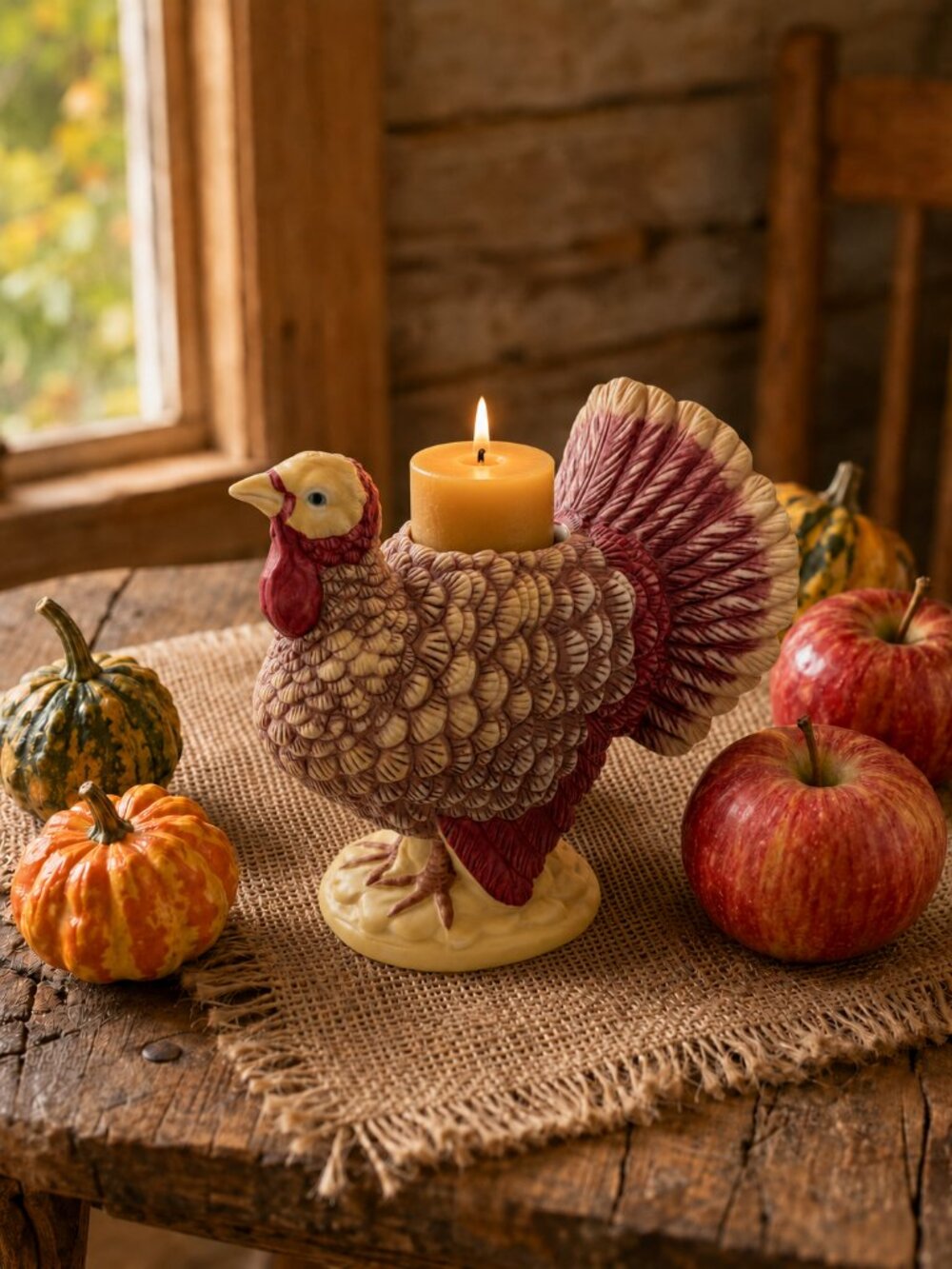 Partylite Turkey Candleholder